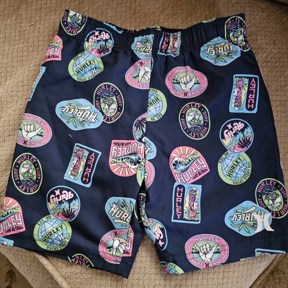 Hurley Other - Hurley Graphic Swim Shorts Sz 5t
